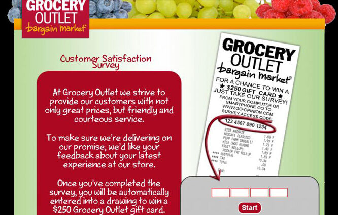 How to Participate in the Grocery Outlet Online Survey